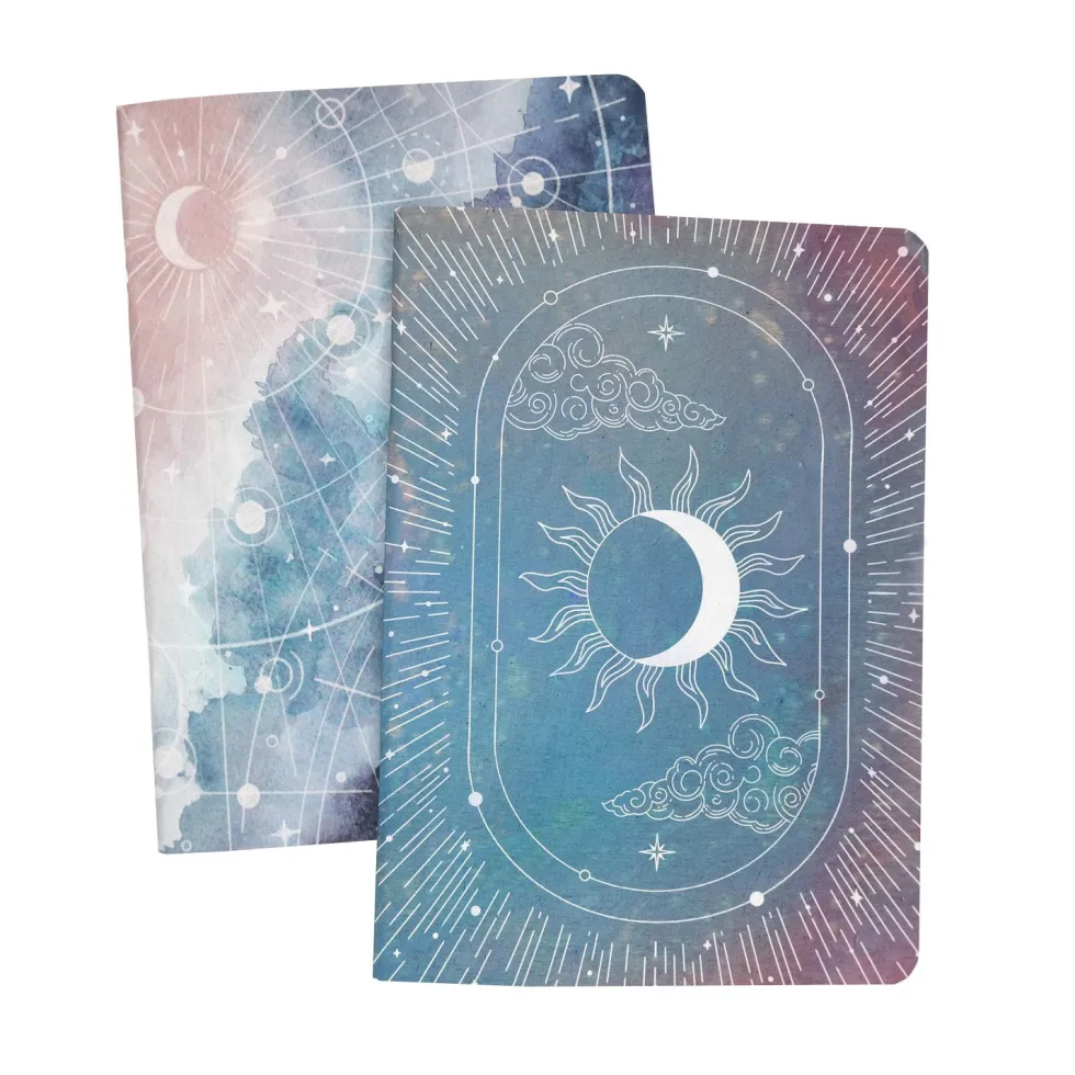 Zestaw zeszytów w kropki Celestial i Universe A5 - Devangari - 2 szt.
