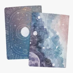 Zestaw zeszytów w kropki Celestial i Universe A5 - Devangari - 2 szt.