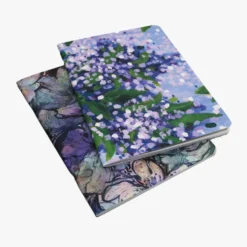 Zestaw zeszytów w kropki Lilac i Blossom B5 - Devangari - 2 szt.