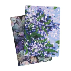Zestaw zeszytów w kropki Lilac i Blossom B5 - Devangari - 2 szt.