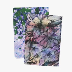 Zestaw zeszytów w kropki Lilac i Blossom B5 - Devangari - 2 szt.