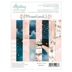 Zeszyt uzupełniający z papierami do scrapbookingu - Mintay - Dreamland