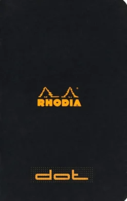 Zeszyt w kropki A7 - Rhodia - Black 80 g 48 stron