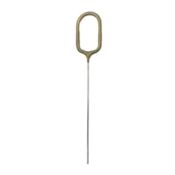 Zimne ognie Cyfra 0 - złote 15 cm