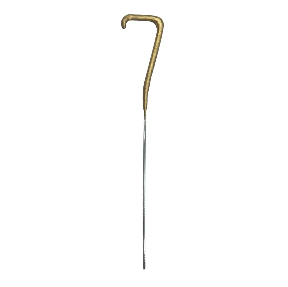 Zimne ognie Cyfra 7 - złote 15 cm