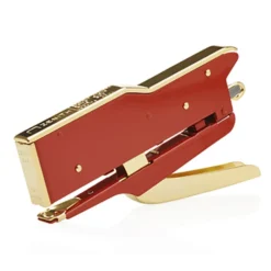 Zszywacz biurowy pozłacany 548 - Zenith - Gold and Red