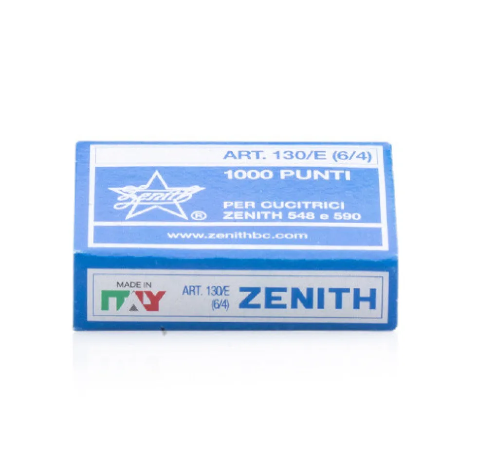 Zszywki 130/E 6/4 - Zenith - 1000 szt.