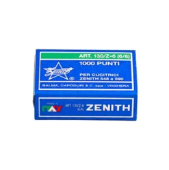 Zszywki 130/Z 6/6 - Zenith - 1000 szt.