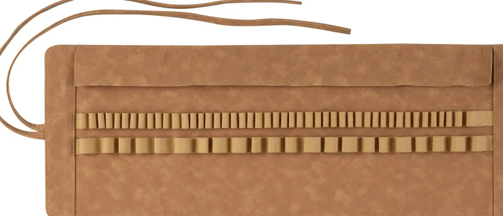 Zwijany organizer, piórnik Art & Graphic - Faber-Castell - brązowy